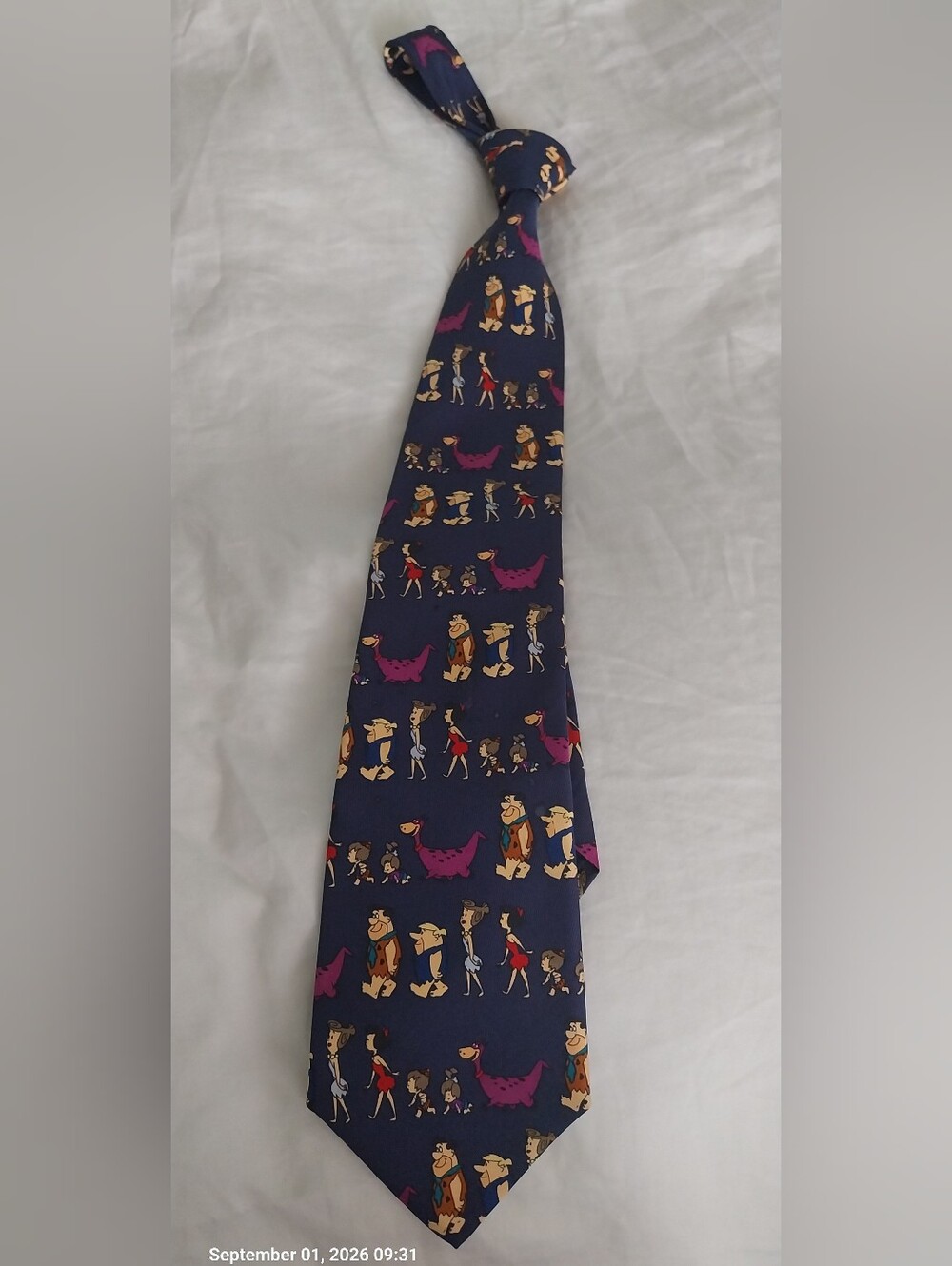 Fringe Stone Cartoon Tie